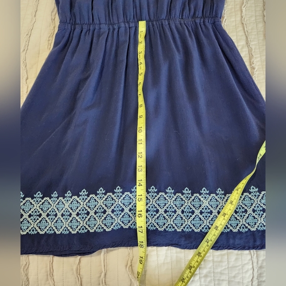 Market & Spruce Women's Modified A-Line Causal Knee Length Elastic Waist Dress - Picture 8 of 8